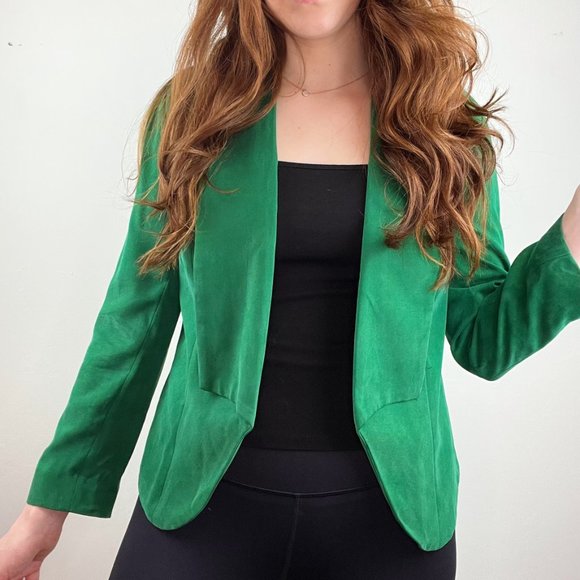 Anthropologie Jackets & Blazers - Anthropologie Green Blazer